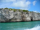 Pleistocene reef, beach, and dunes. Photo taken by Christopher Kendall